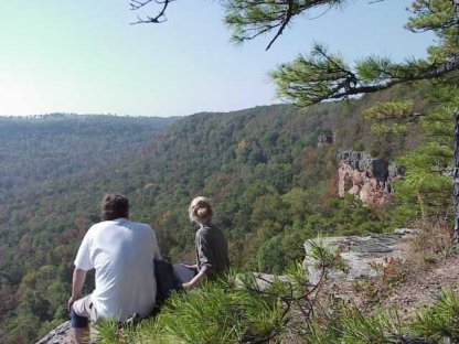 Sitting Above Boxley Valley